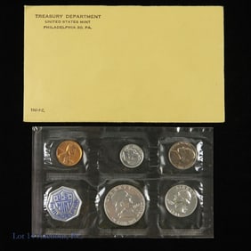 1961 (P) USA 5-Coin Silver Proof Set in OGP