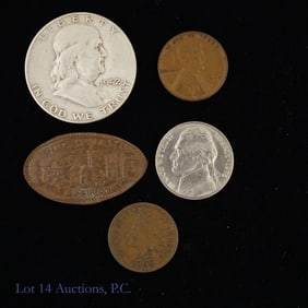 USA Eclectic Silver Coin Mix (5)