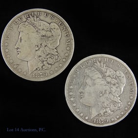 1879-S Reverse of 1878 - USA Silver Morgan Dollars (2)