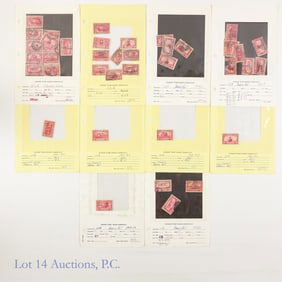 1912 - 1913 USA Parcel Post Stamps (12)