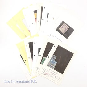 1889 - 1945 USA Internal Revenue Stamps (55+)