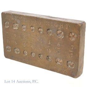 Dental Tooth Mold - Bronze