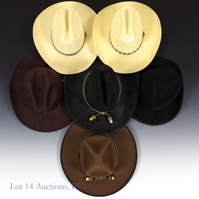 Bailey, Rocha, Hiltmore... Cowboy Hats (6)