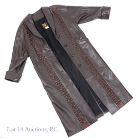 Wolff Woman's Leather Long Coat