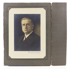 Harold Ickes (1874-1952) Signed Photo, Int. Sec'y