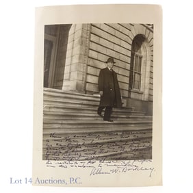 Alben Barkley Signed Photo (Resignation Quote)