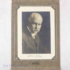 Albert Bacon Fall Autographed Picture