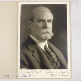 Charles Evans Hughes Autographed Photo