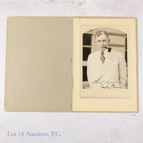 Charles Dawes Autographed Picture