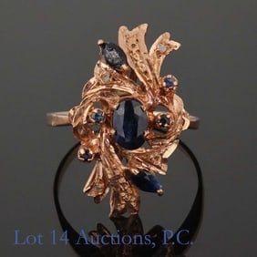 10k Rose Gold Cocktail Ring