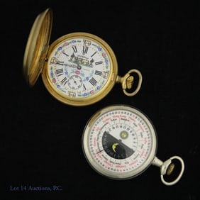 Two Unique and Interesting Vintage Pocket Watches
