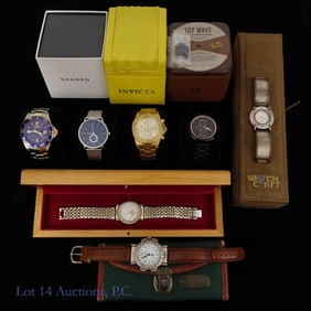 Wristwatches - Fossil, Invicta, Skagen (7)