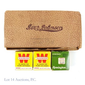 Iver Johnson Starter Revolver 56A & Cartridges