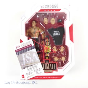 John Cena Signed Action Figure in Box (JSA)