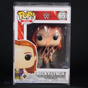 WWE Becky Lynch Signed Funko Pop, JSA