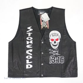 "Stone Cold" Steve Austin Signed Vest, Beckett