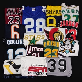 Sports Jerseys (1 Signed Team Issued)