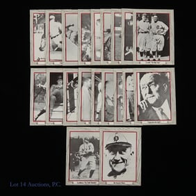 1975 Ty Cobb McCallum Baseball Card Complete Set