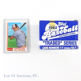 1982 Topps Traded Baseball Card Set (Complete)