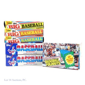 Topps Baseball Cards, Boxes (6)