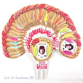 1977 Pepsi Baseball Discs in Glove (Comp + Var)