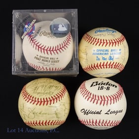 2 Signed Baseballs + 2 Bonus Balls