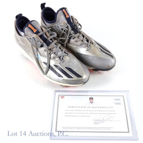 Carlos Correa Game Used Signed Cleats (Fanatics)