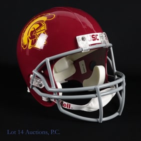 USC Trojans Charles White Sgd. FS Helmet, Tristar