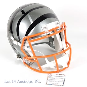 Anthony Munoz Signed Bengals FS Helmet, Schwartz
