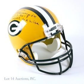 Jerry Kramer Signed Packers FS Helmet, JSA