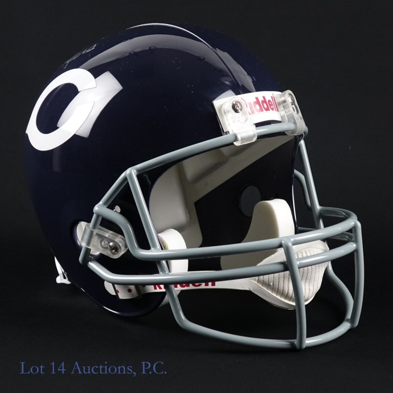 Chicago Bears Gale Sayers Sgd Football FS Helmet, Beckett: NFL Chicago Bears Gale Sayers signed full size replica Riddell football helmet. Beckett COA: BS38652.