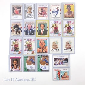 20 Sports Cards Signed By Former Olympians