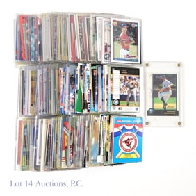 Baseball, Football, Basketball, Hockey Cards (200)