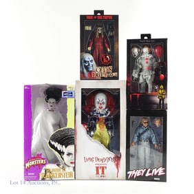 Horror Movie Figures Pennywise It, They Live (5)