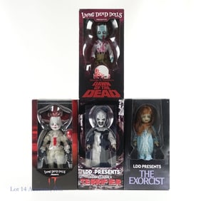 Living Dead Dolls The Exorcist, It, More (4)