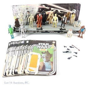 Star Wars Early Bird Mail Away Stand w/ Figures