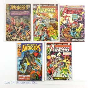 Avengers #12, 69, 120, 125 & 127 MARVEL (5)