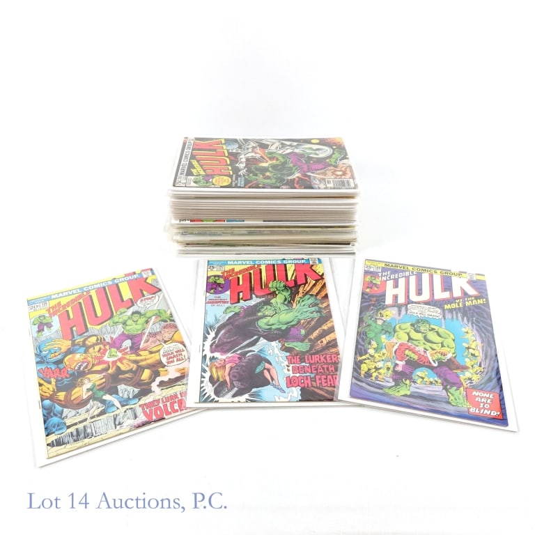 Incredible Hulk Ranging #140 - 330, MARVEL (40): Incredible Hulk ranging #140 - 330 Key Issues MARVEL (40). Collection of The Incredible Hulk ranging #140 to 300 including key issues. Some key Issues included: #140 - First appearance of Jarella; #16