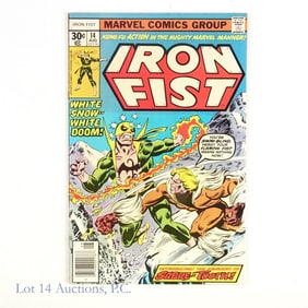 Iron Fist #14, First Sabretooth App. MARVEL Comics