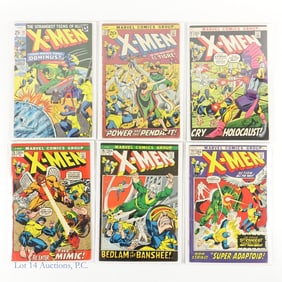 X-Men #72-77 Complete Run, MARVEL Comics (6)