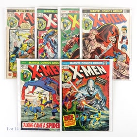 X-Men #78-83, Complete Run, MARVEL Comics (6)