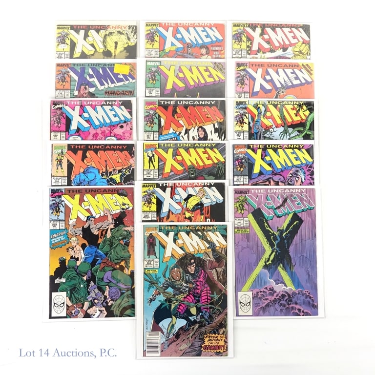 X-Men #251-266, Complete Run, Key, MARVEL (16): X-Men #251-266, Complete Run, Key Issues, MARVEL Comics (16). Complete run of X-Men #251 - 266 including multiple Key Issues. Some Key Issues include: #251 - Iconic cover art by Marc Silvestri; #266 -
