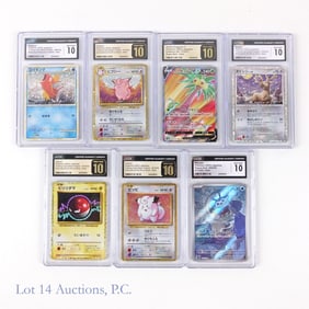CGC Graded Japanese Pokemon Cards (7)