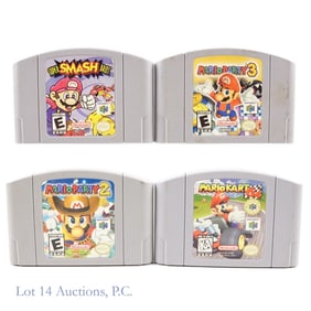 Nintendo N64 Mario Games (4)