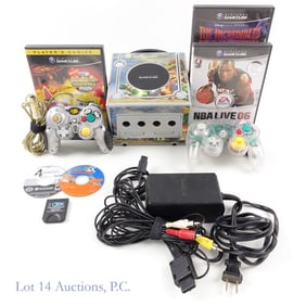 Nintendo Gamecube with Games (3)