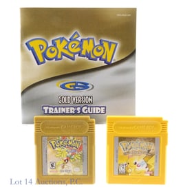 Nintendo Game Boy Pokemon Games (2)