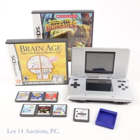 Nintendo DS System & 9 Games
