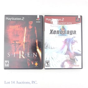 Sony PlayStation 2 Games Siren Xenosaga Sealed (2)