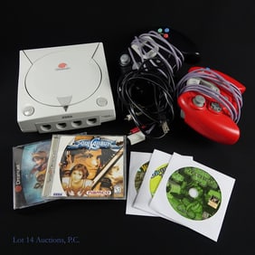 Sega Dreamcast Console & Games (5)