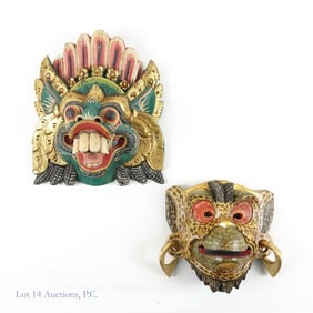 Indonesian Wooden Masks (2)